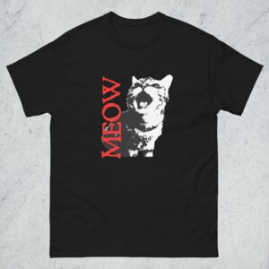 MEOW Unisex classic tee