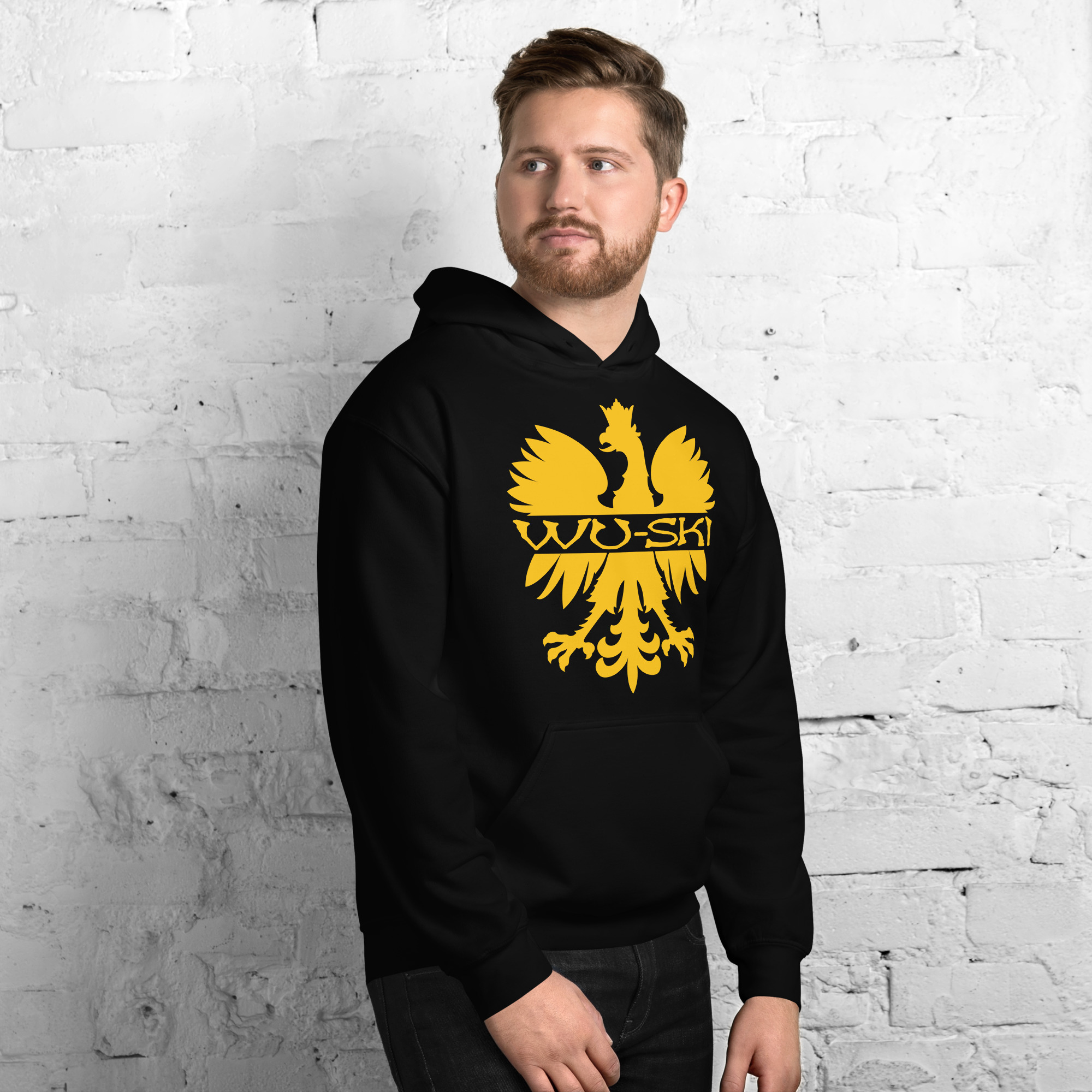 WU-SKI Unisex Hoodie - Image 4